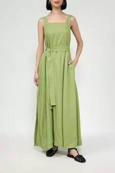 Сарафан льняной на поясе SABRINA SCALA