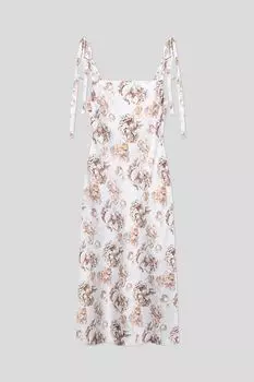 Сарафан на бретельках с принтом BELUCCI