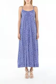 Сарафан на бретельках свободного кроя Piombo