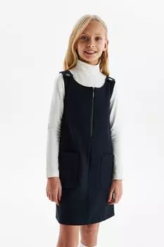 Сарафан на молнии с накладными карманами Silver Spoon