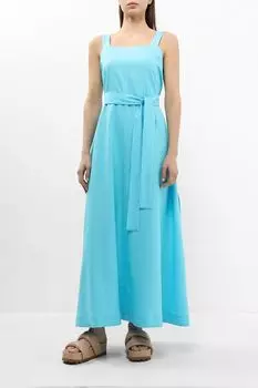 Сарафан с добавлением льна на поясе SABRINA SCALA