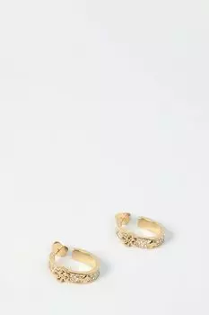 Серьги-пусеты с кристаллами Guess