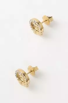 Серьги-пусеты с кристаллами Guess