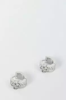 Серьги с кристаллами Guess