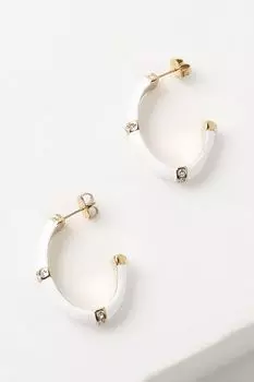 Серьги с кристаллами Guess