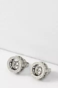 Серьги с логотипом бренда Guess