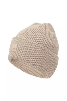 Шапка-бини хлопковая с отворотом Marc O'Polo Denim