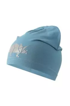 Шапка бини хлопковая с принтом Андерсен