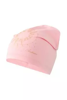 Шапка бини хлопковая с принтом Андерсен