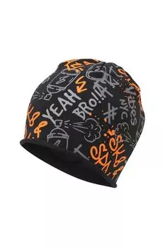 Шапка-бини хлопковая с принтом OVS