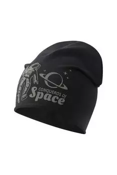 Шапка бини хлопковая с принтом Totti