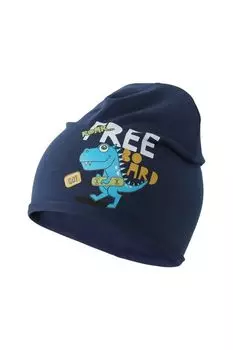 Шапка бини хлопковая с принтом Totti