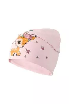 Шапка бини хлопковая с принтом Totti