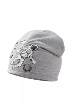 Шапка-бини хлопковая с принтом Totti