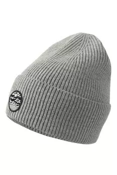 Шапка бини из смесовой шерсти с нашивкой MARCO DI RADI