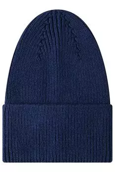 Шапка бини из смесовой шерсти Снег Идёт