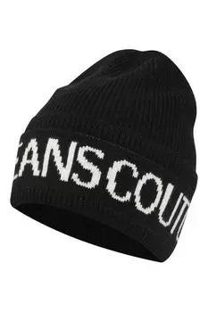 Шапка бини из смесовой шерсти VERSACE JEANS COUTURE