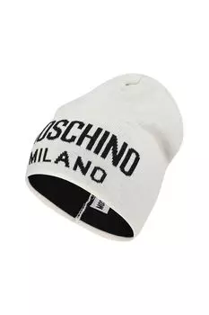 Шапка-бини логотипом Moschino