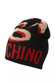 Шапка бини с добавлением шерсти Moschino