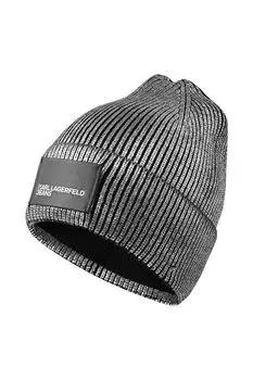 Шапка-бини с логотипом Karl Lagerfeld Jeans