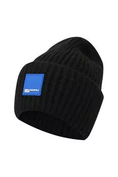 Шапка-бини с логотипом Karl Lagerfeld Jeans