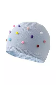 Шапка хлопковая с декором Андерсен