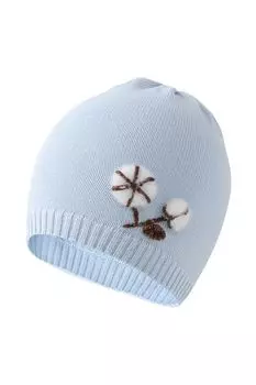 Шапка хлопковая с декором Андерсен