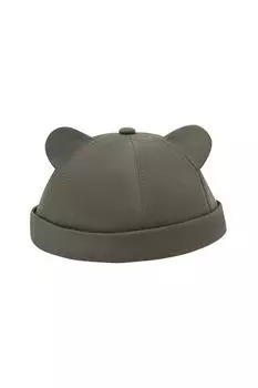 Шапка хлопковая с ушками Hatparad