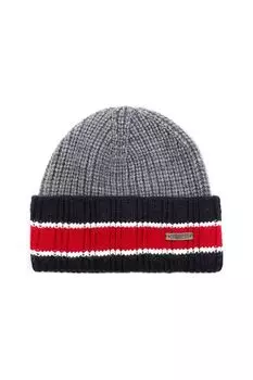 Шапка из смесовой шерсти с принтом FABRETTI