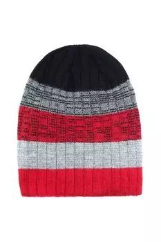 Шапка из смесовой шерсти в полоску Mellizos