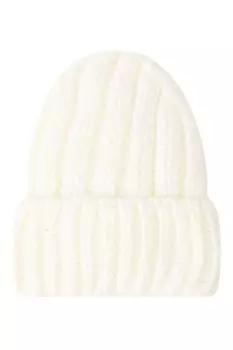 Шапка крупной вязки с шерстью Panda&Elephant