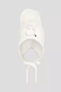 Шапка на завязках из смесовой шерсти Choupette