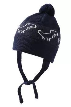 Шапка на завязках Panda&Elephant