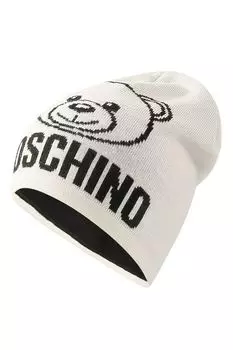 Шапка с добавлением шерсти Moschino