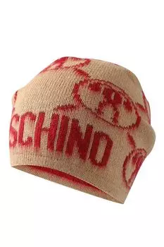 Шапка с добавлением шерсти Moschino