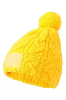 Шапка с логотипом бренда из смесовой шерсти BELUCCI