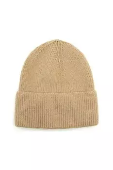 Шапка с отворотом и добавлением шерсти Mellizos