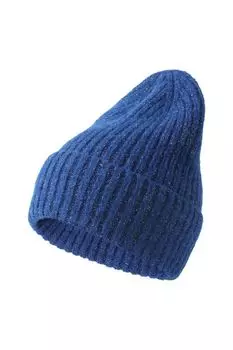 Шапка с отворотом из смесовой шерсти Auranna