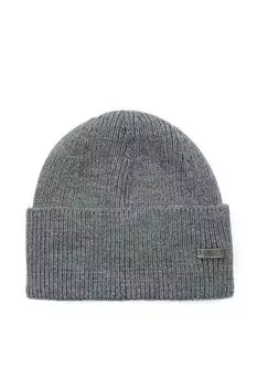 Шапка с отворотом из смесовой шерсти FABRETTI