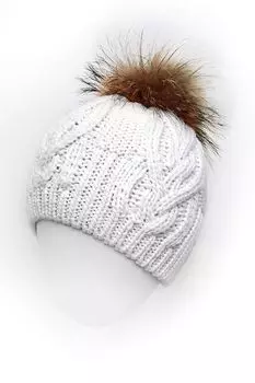 Шапка с помпоном Marhatter