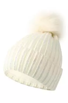 Шапка с помпоном Panda&Elephant