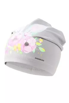 Шапка с принтом Андерсен