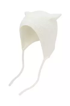 Шапка с ушками на завязках BELUCCI