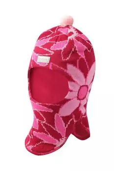 Шапка-шлем из смесовой шерсти Lassie