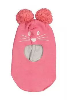 Шапка-шлем с помпонами Bogi