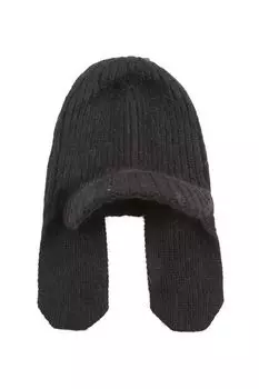 Шапка-ушанка из смесовой шерсти FABRETTI