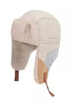 Шапка-ушанка на меху SABRINA SCALA