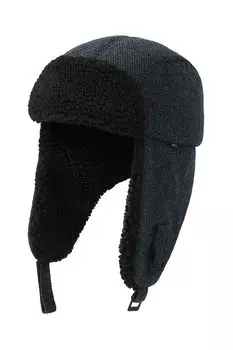 Шапка-ушанка с искусственным мехом LERROS