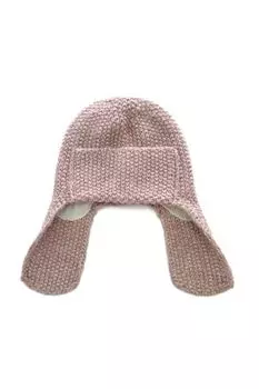 Шапка ушанка с металлизированной нитью Marhatter