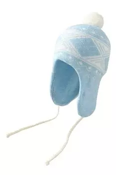 Шапка-ушанка с помпоном BELUCCI